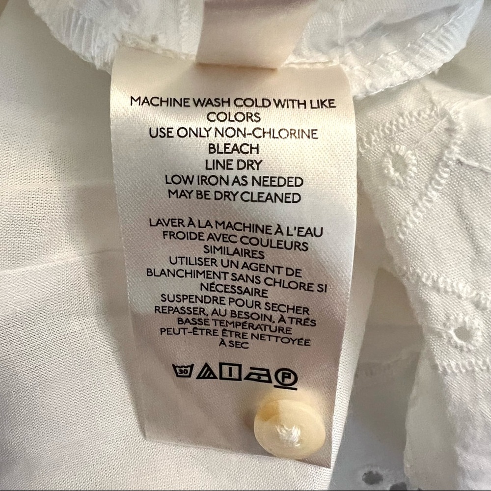 NWT Anthropologie Tallulah Eyelet Mini Dress - Picture 12 of 12